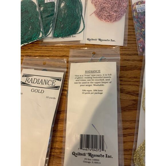 Lot of 15 - Quilters Resource Embroidery Yarn Thread Radiance Multicolor 10 Yard - Picture 7 of 8